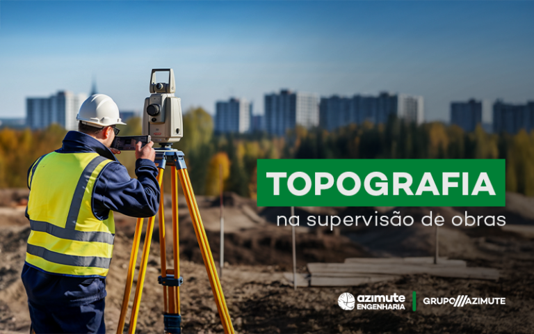 Topografia na supervisão de obras: controle técnico, precisão geométrica e conformidade com o projeto