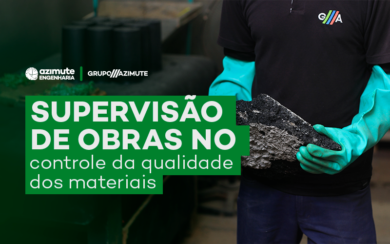 controle de qualidade de materiais na obra